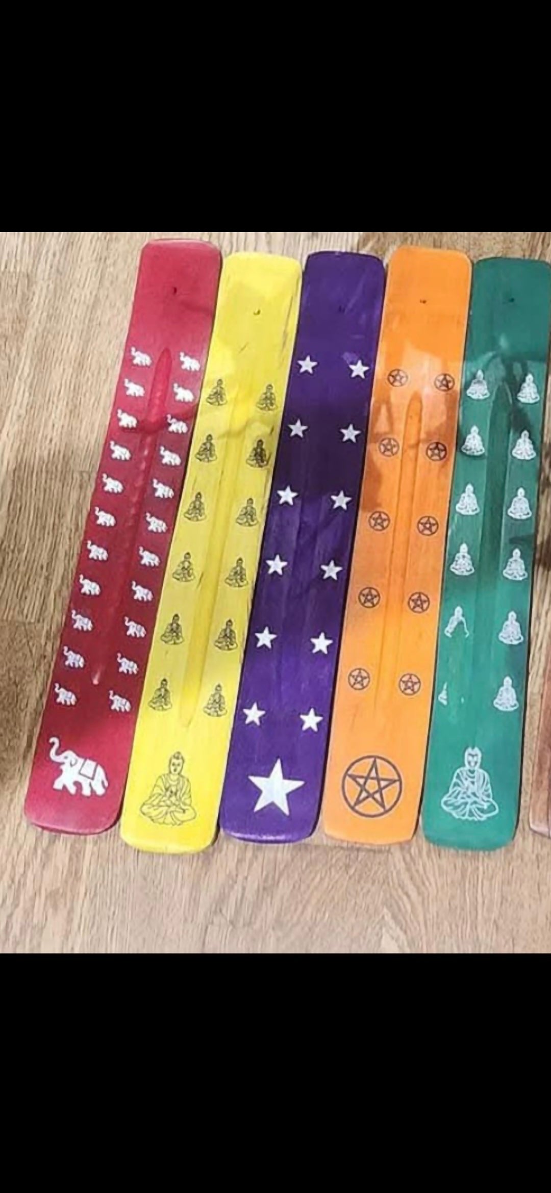 Colourful Insence Holder (1 piece)
